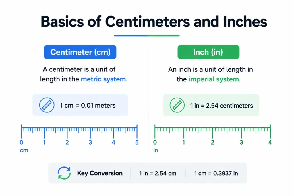 Basics of Centimeters and Inches
