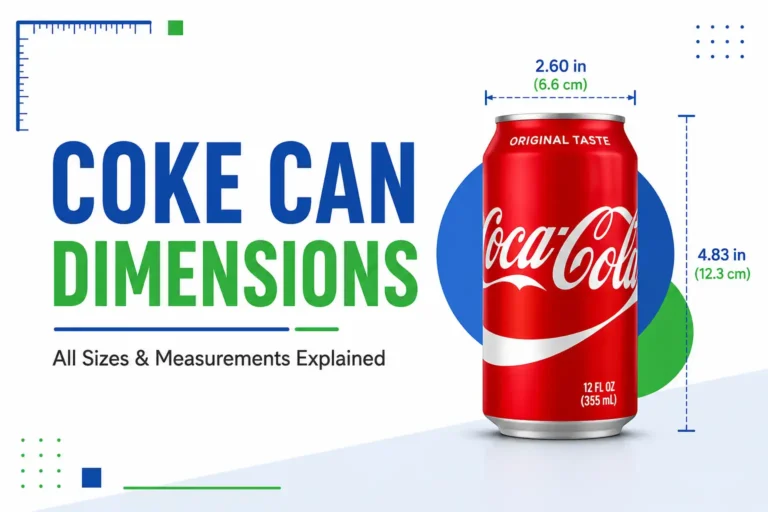 Coke Can Dimensions