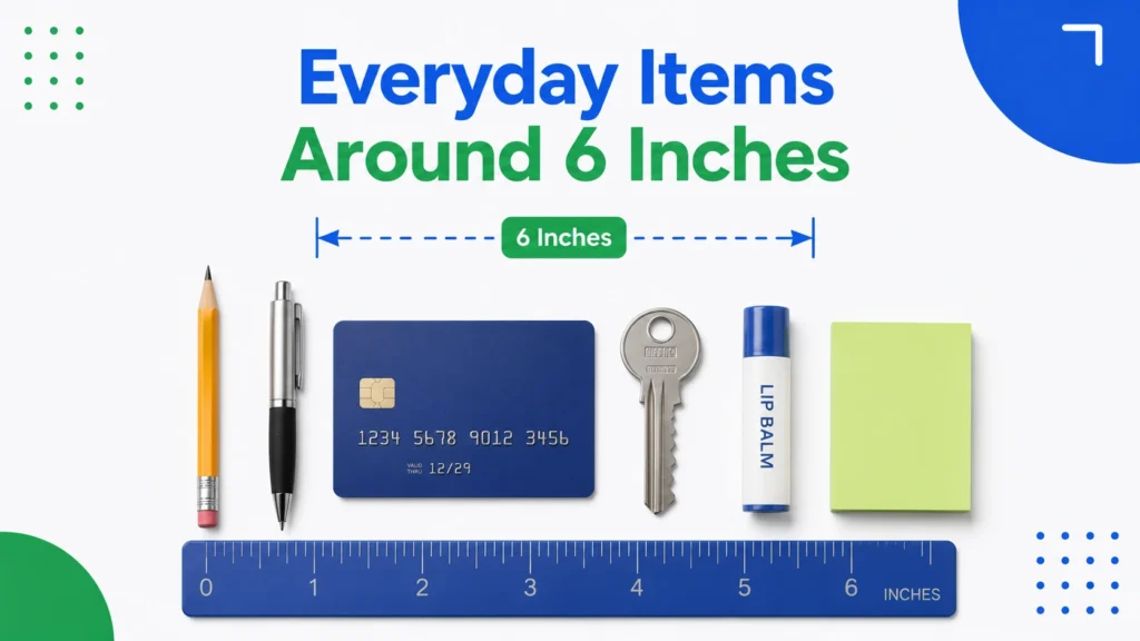 Everyday Items Around 6 Inches