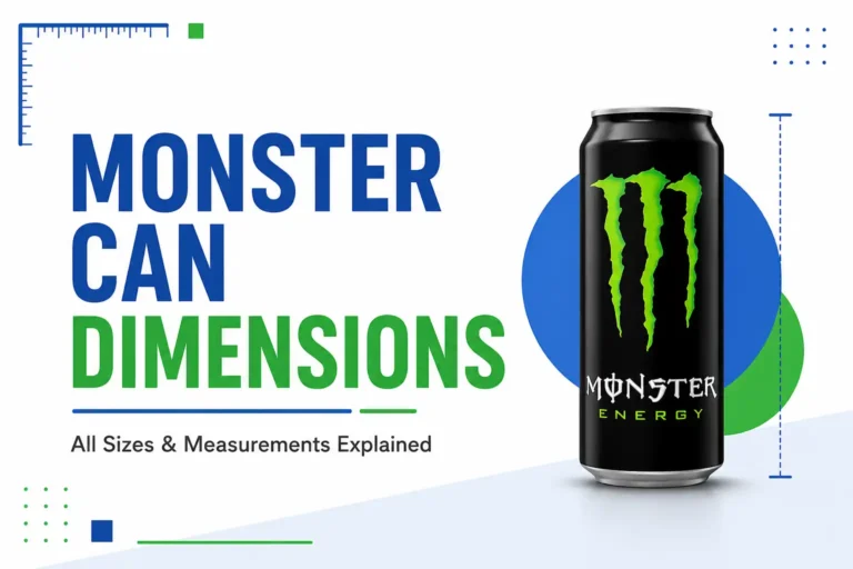 Monster Can Dimensions