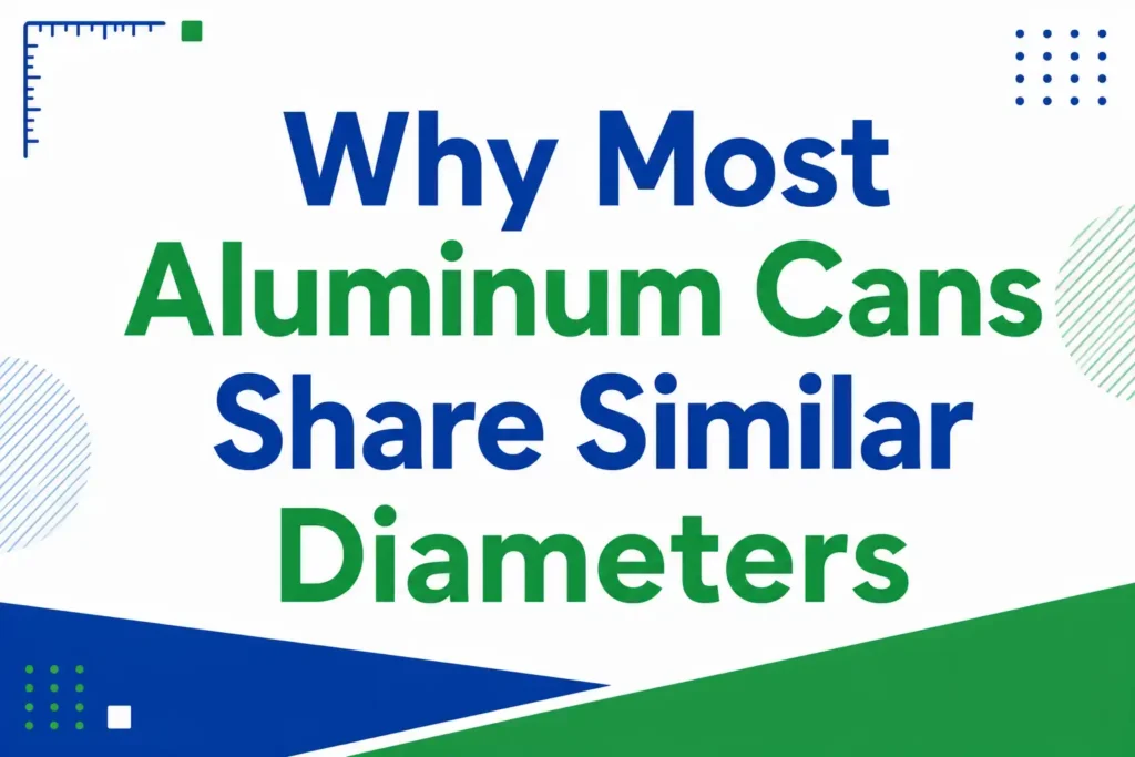Why Most Aluminum Cans Share Similar Diameters