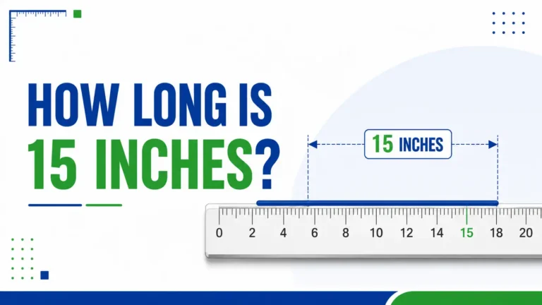 How Long Is 15 Inches
